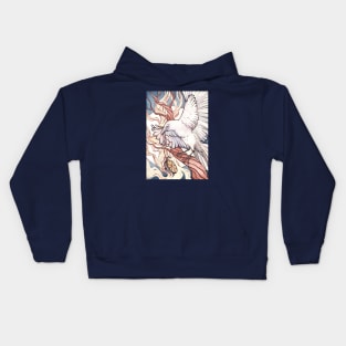 White Raven Kids Hoodie